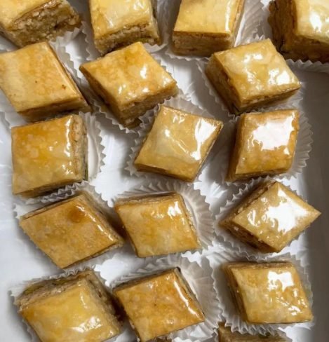 Tunisian Baklawa Tunisienne Recipe | Traditional Nut-Filled Honey Pastry