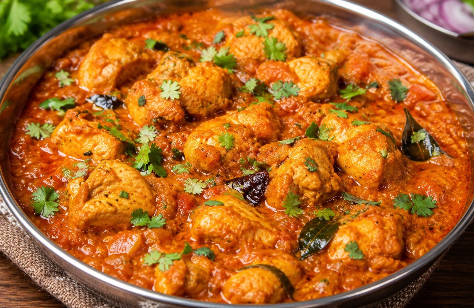 Indian Andhra Chicken Curry