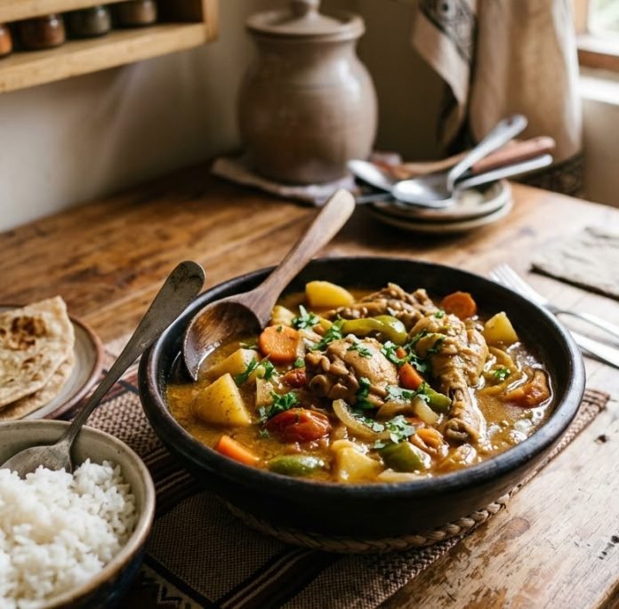 Tanzanian Mchuzi wa Kuku Recipe | Traditional Swahili Chicken Curry