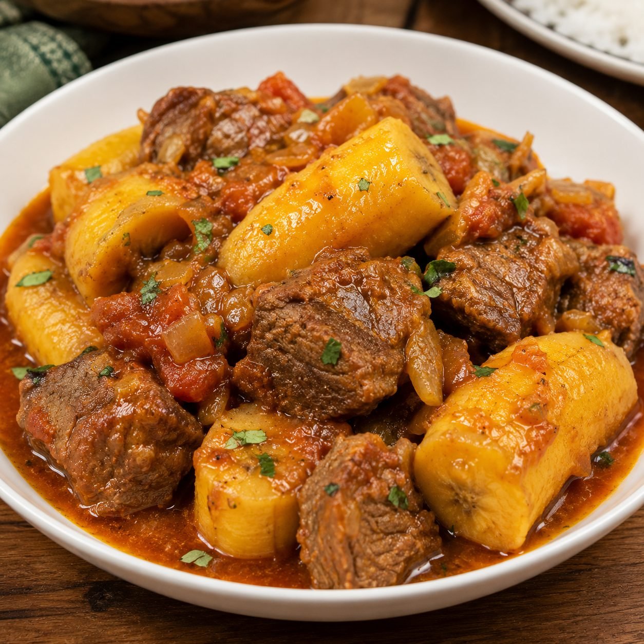 Tanzanian Ndizi Nyama Recipe | Traditional Plantain and Beef Stew