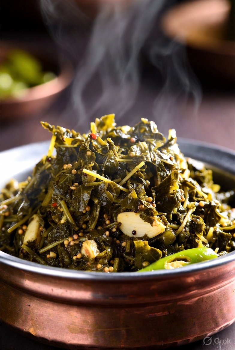 Haak Saag Kashmiri Dishes
