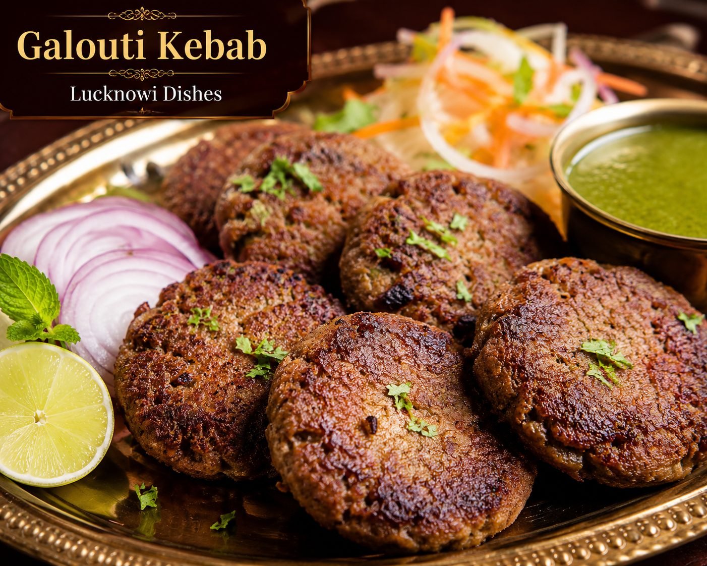 Galouti Kebab Lucknowi Dishes