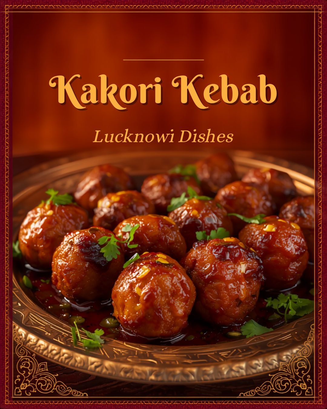 Kakori Kebab Lucknowi Dishes