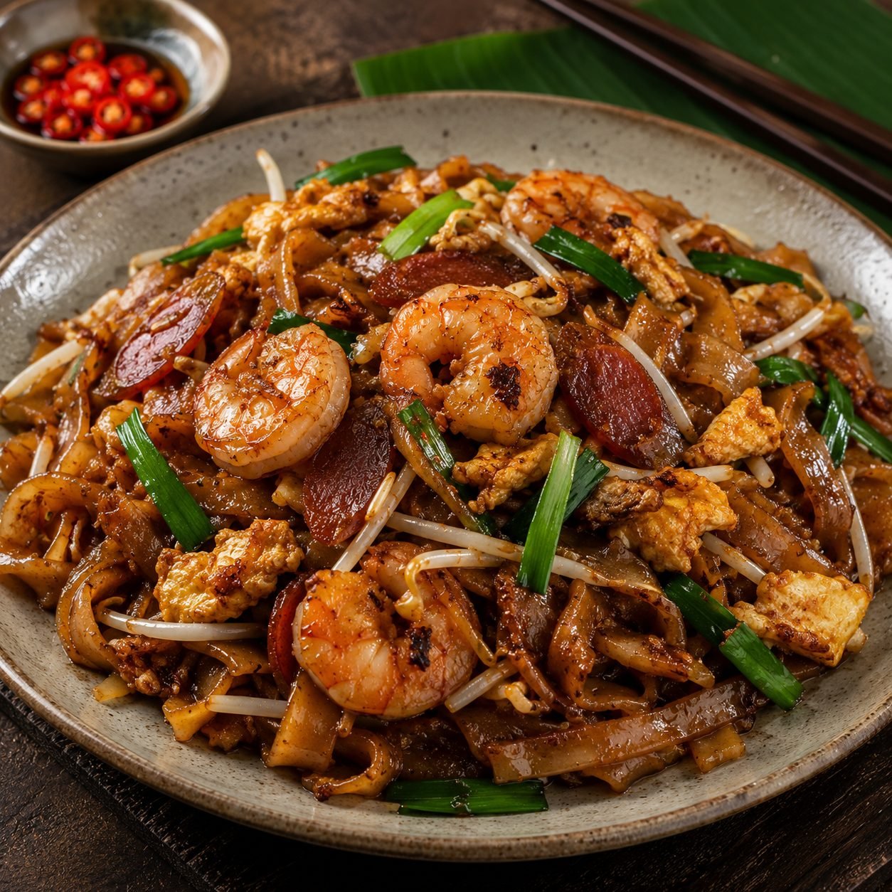 Malaysian Char Kway Teow Recipe | Authentic Stir-Fried Flat Rice Noodles