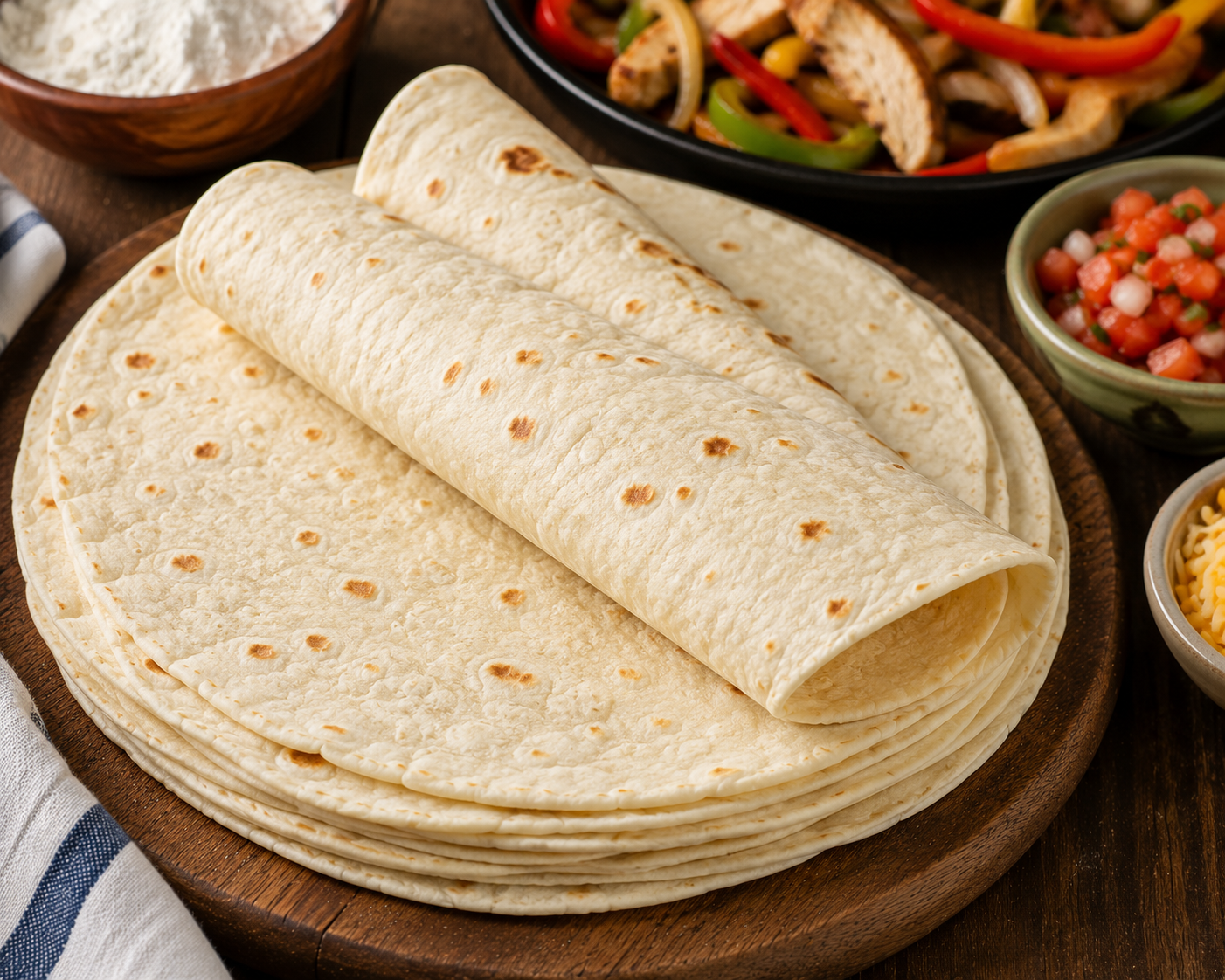 Flour Tortilla French