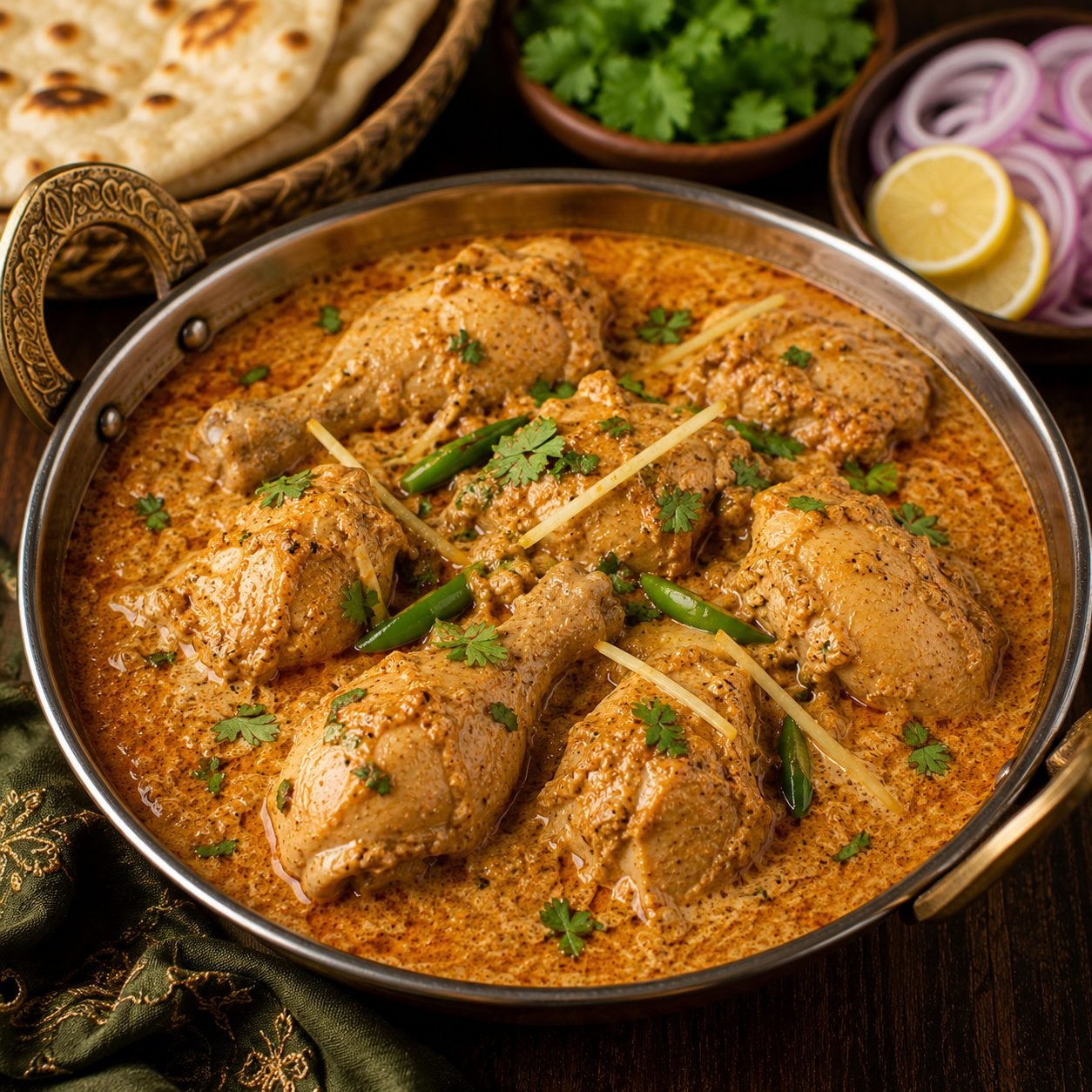 Authentic Pakistan Chicken Korma Recipe | Traditional Pakistani Curry