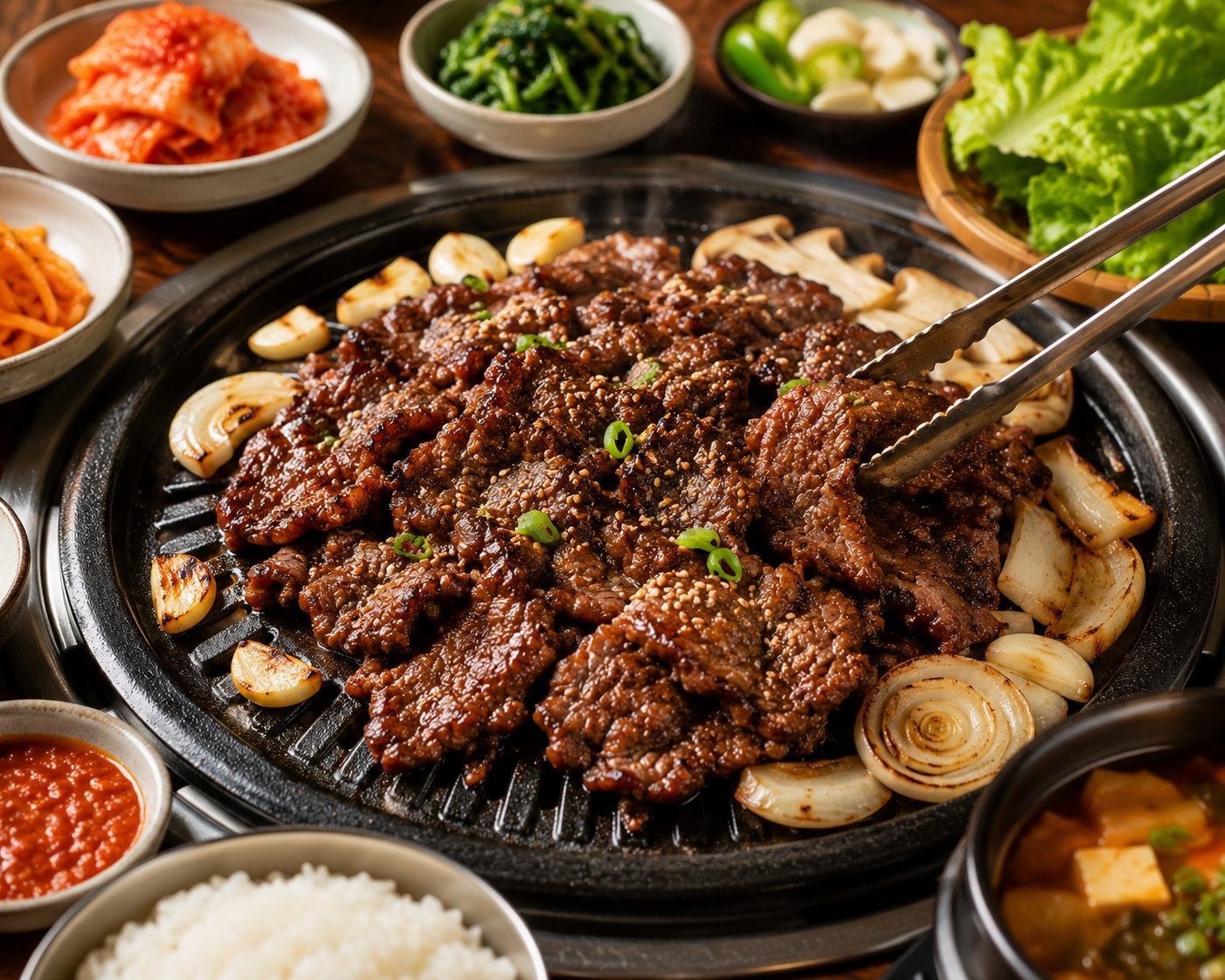 Authentic South Korea Korean BBQ (Bulgogi) Recipe | Traditional Marinated Beef BBQ