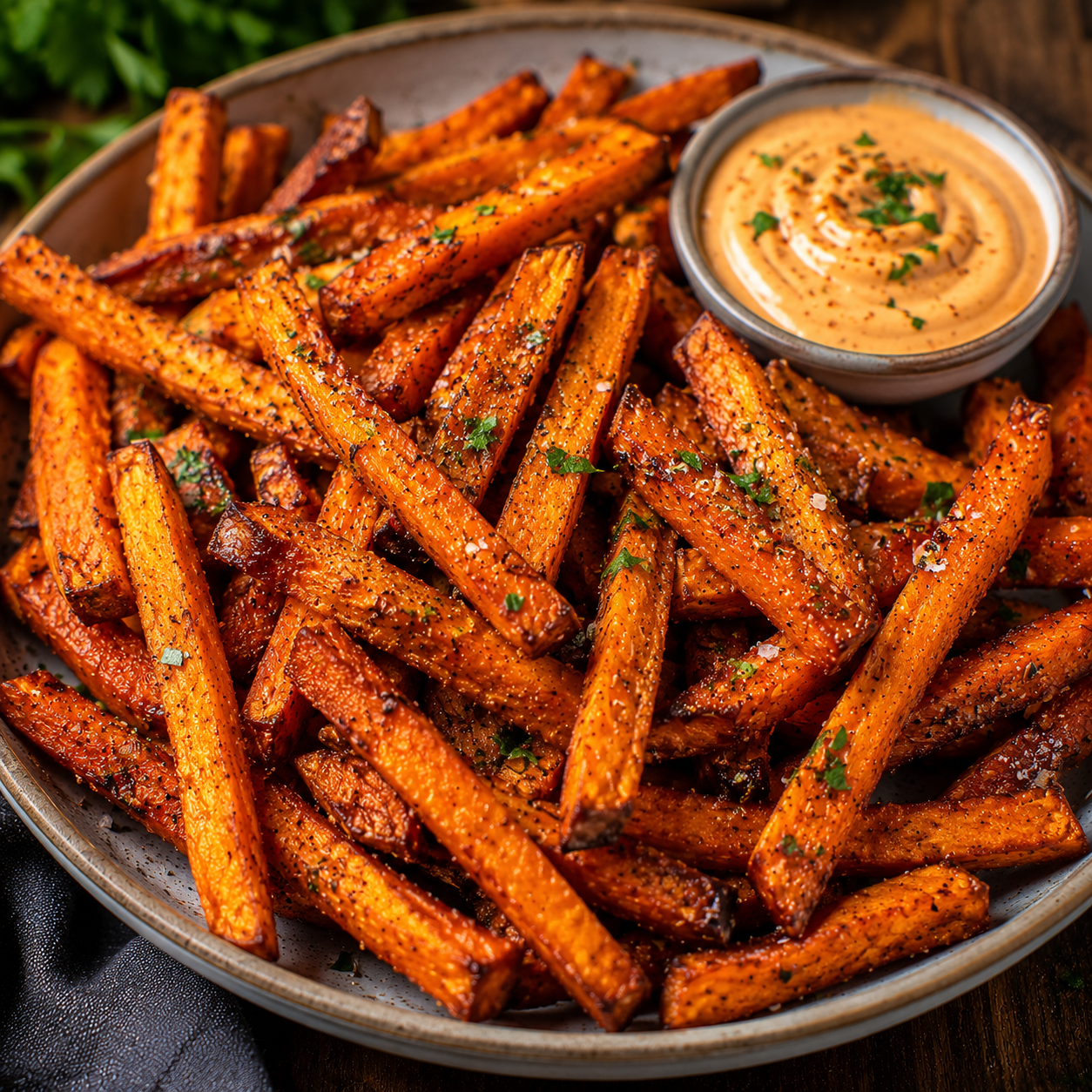 Sweet Potato Fries Recipe | Crispy Baked or Fried Sweet Potato Fries