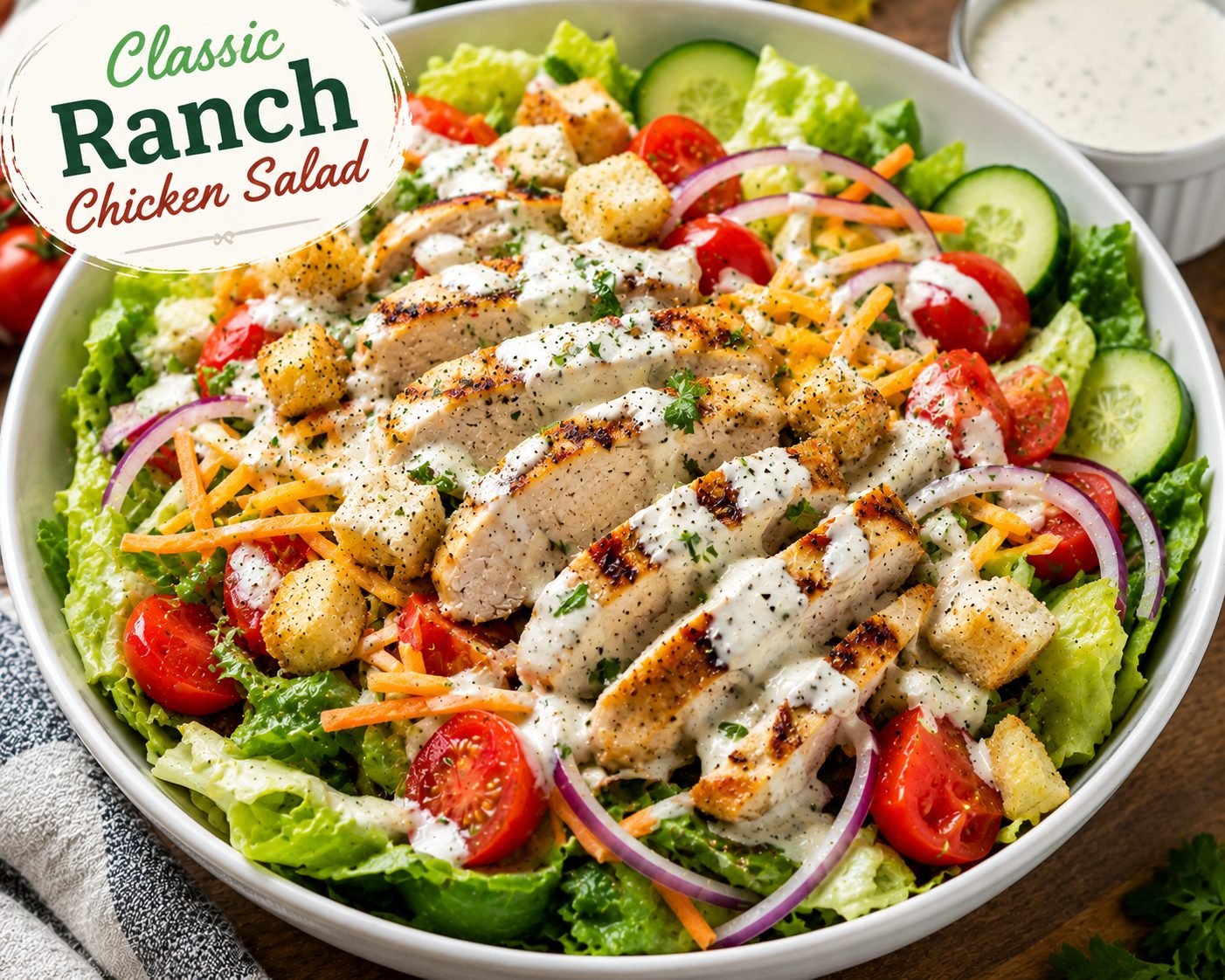 Classic Ranch Chicken Salad