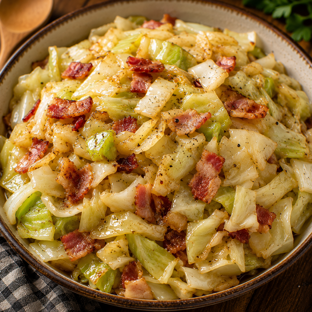 Southern Fried Cabbage Recipe | Easy Southern Smothered Cabbage