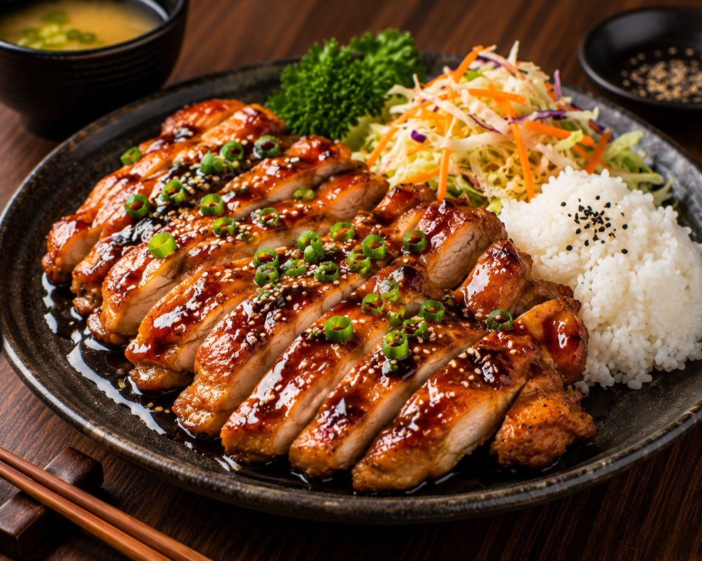 Japanese Teriyaki Chicken Recipe | Authentic Sweet & Savory Chicken