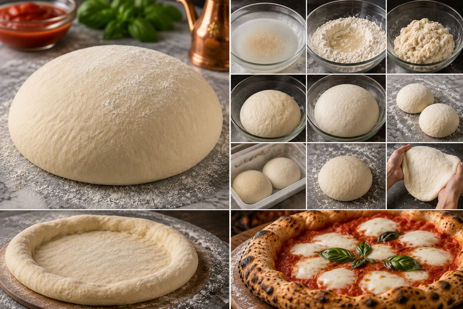 Authentic Neapolitan Pizza Dough Recipe | Traditional Italian Pizza Crust