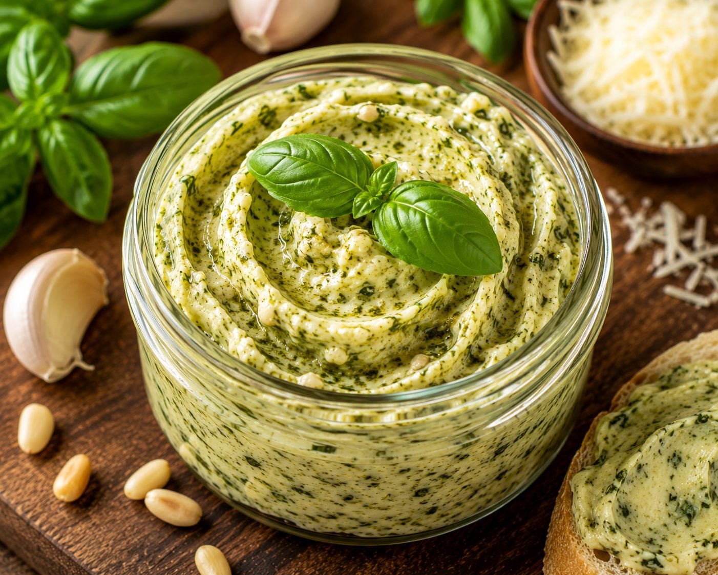 Basil Pesto Butter