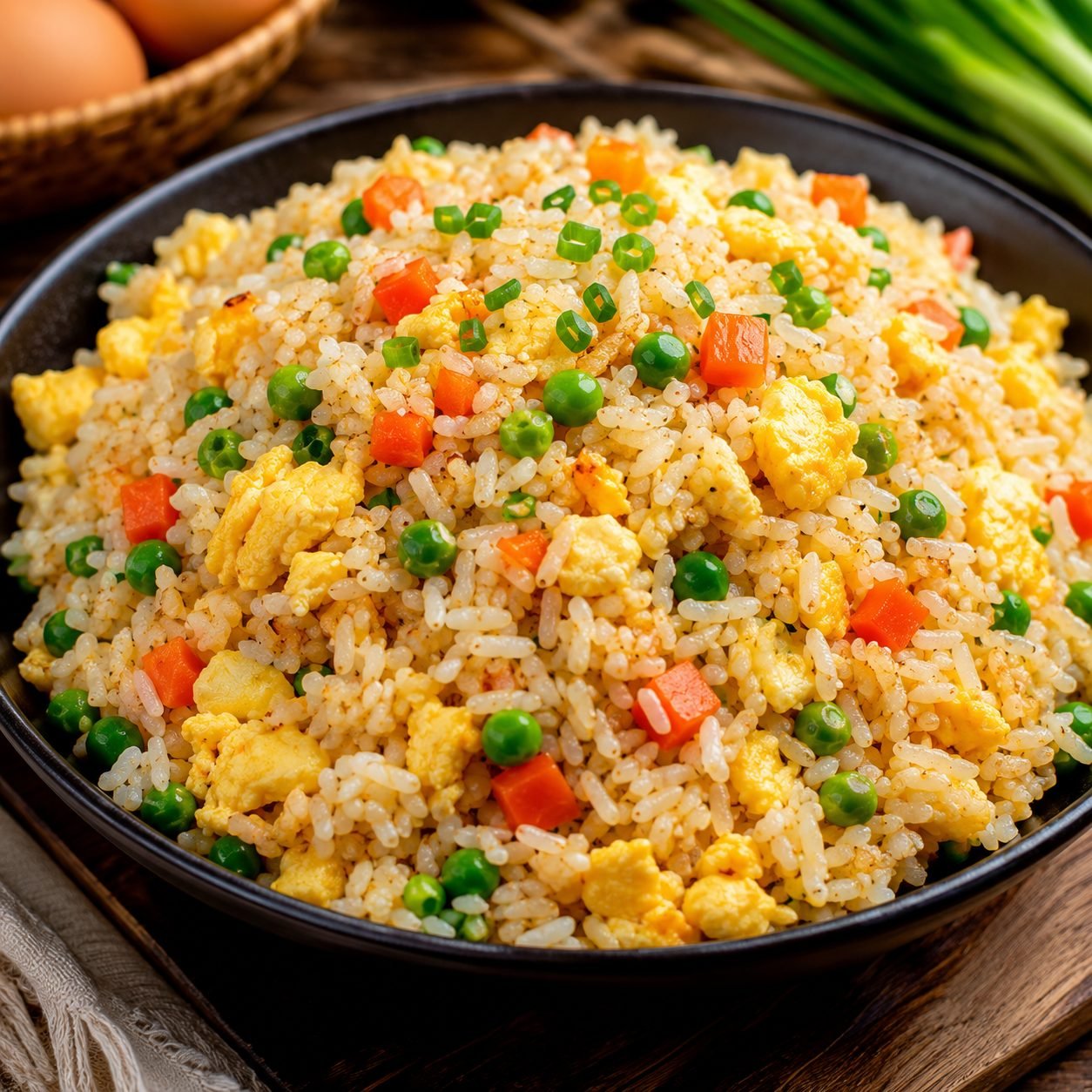 Egg Fried Rice Recipe | Easy Homemade Chinese-Style Egg Fried Rice