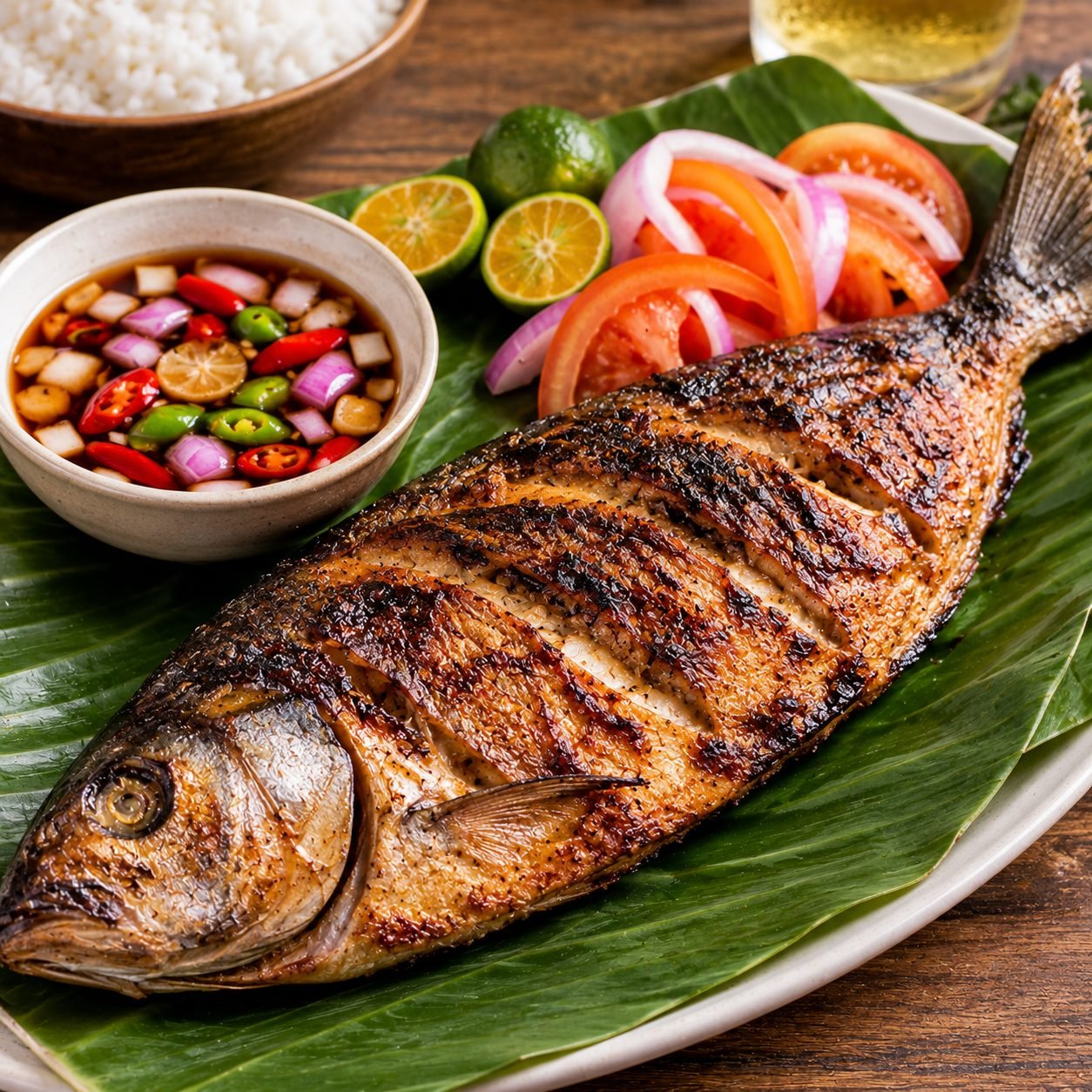 Authentic Filipino Grilled Bangus Recipe | Inihaw na Bangus