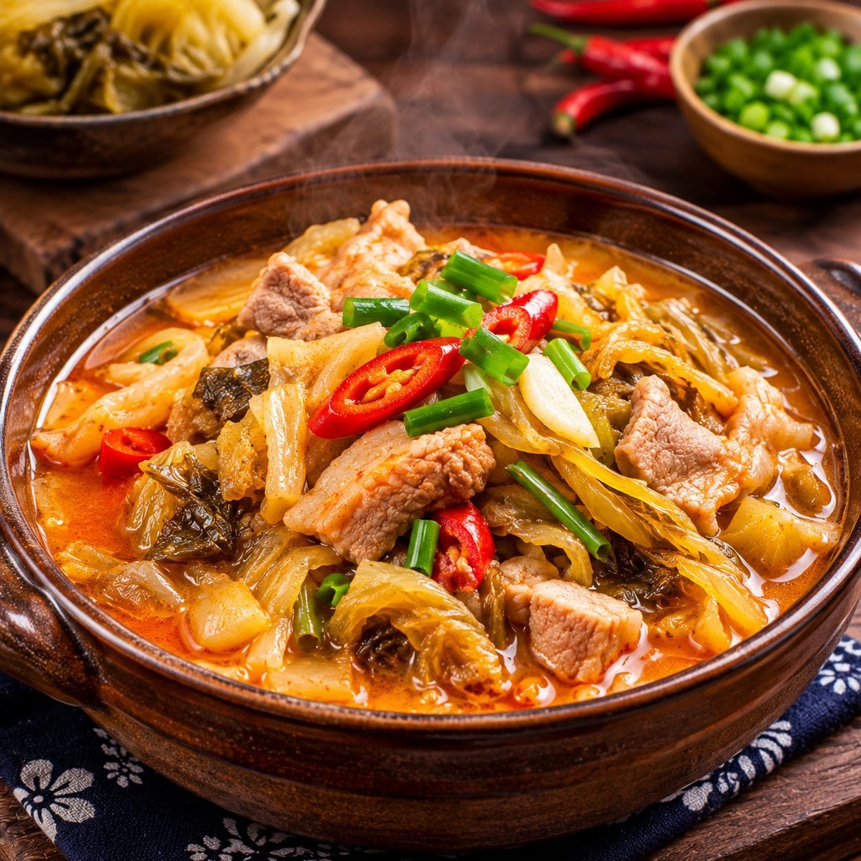 Chinese Suan Cai Stew Recipe | Authentic Northeastern Chinese Pickled Cabbage Stew