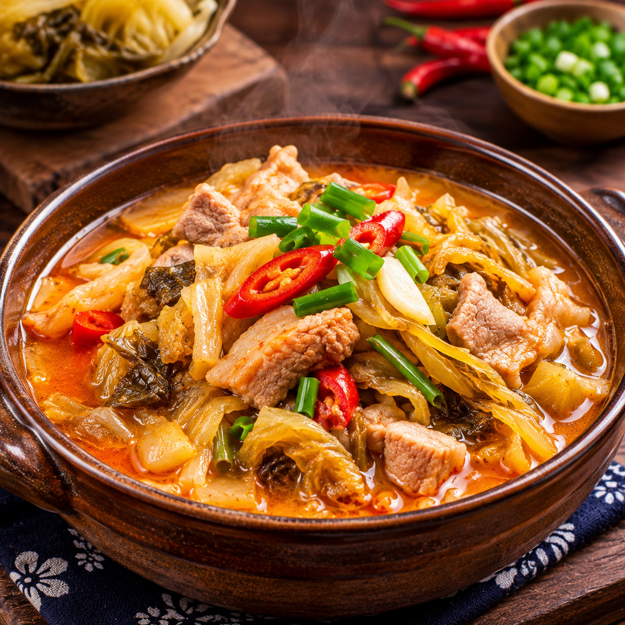 Chinese Suan Cai Stew Recipe | Authentic Northeastern Chinese Pickled Cabbage Stew