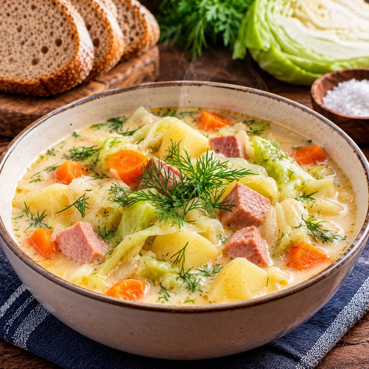 Authentic Finnish Kaalikeitto Recipe |Traditional Finnish Cabbage Soup