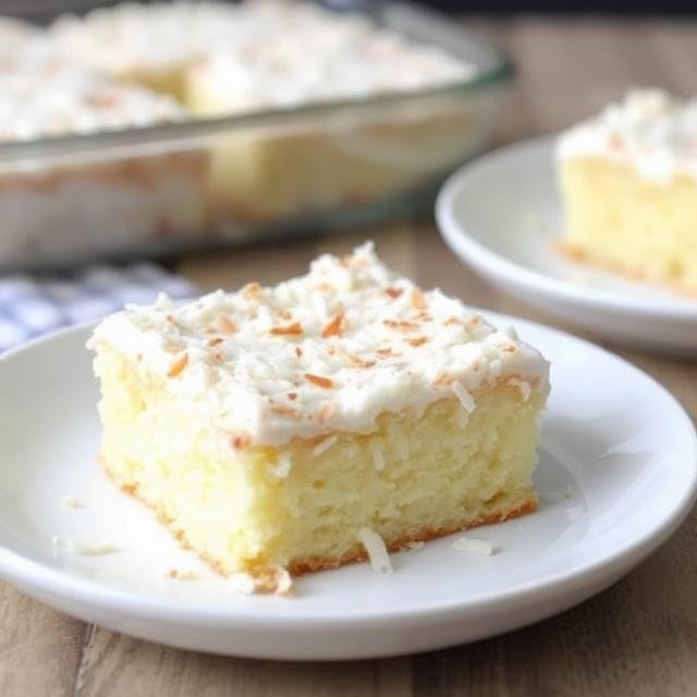 Coconut Sheet Cake