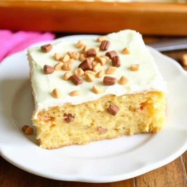 Peanut Butter Sheet Cake