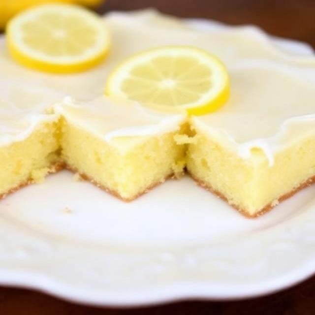 Lemon Sheet Cake