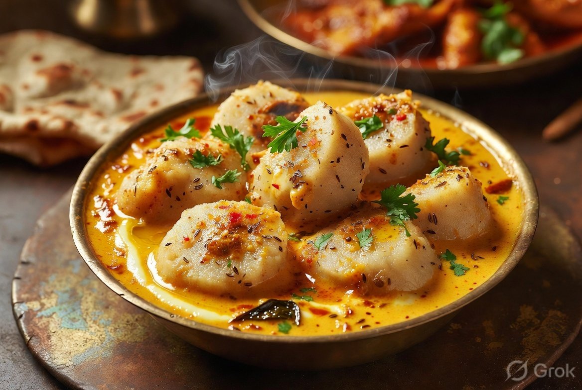 Rajasthani Gatte Ki Sabzi 