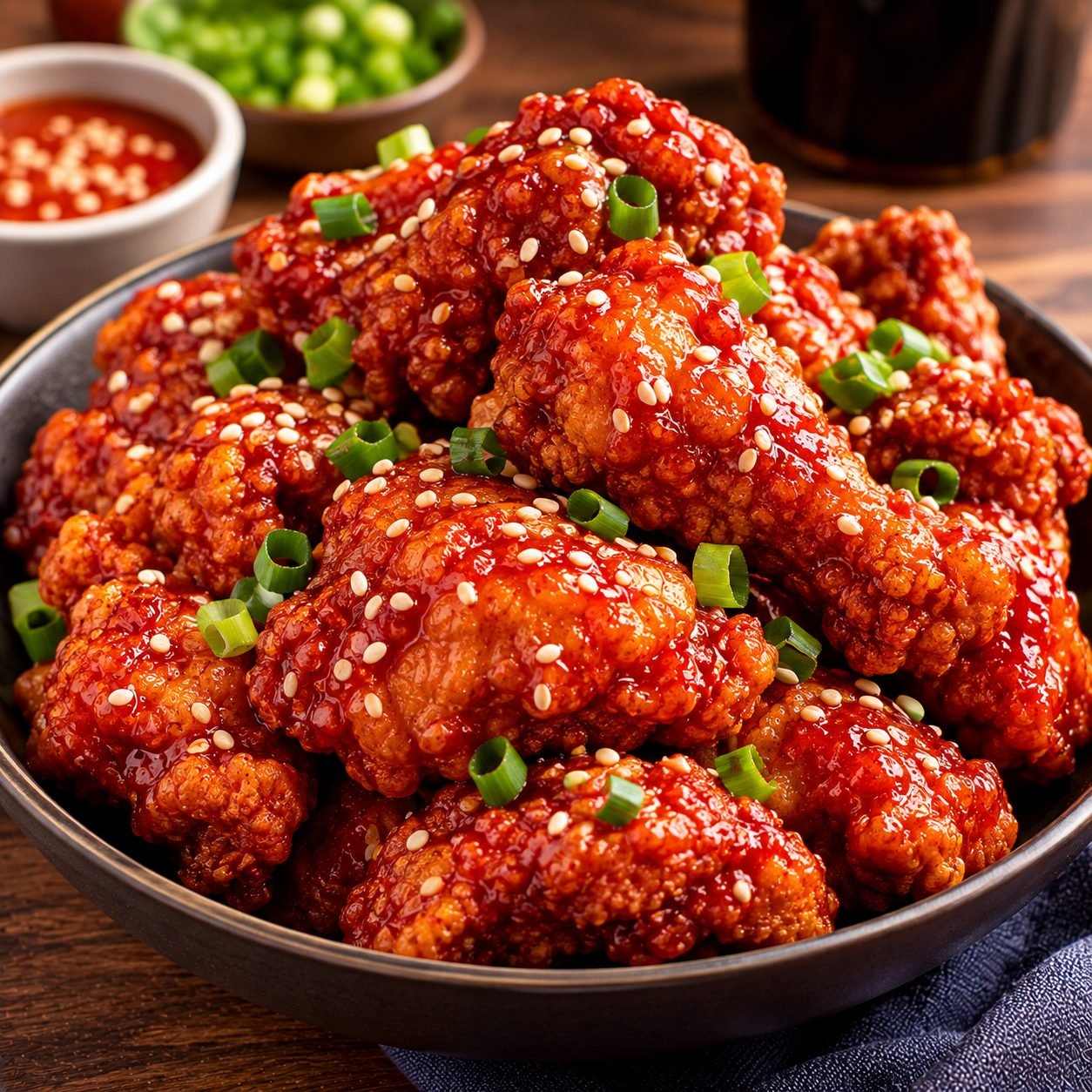 Korean Fried Chicken Recipe | Extra Crispy Yangnyeom Chicken