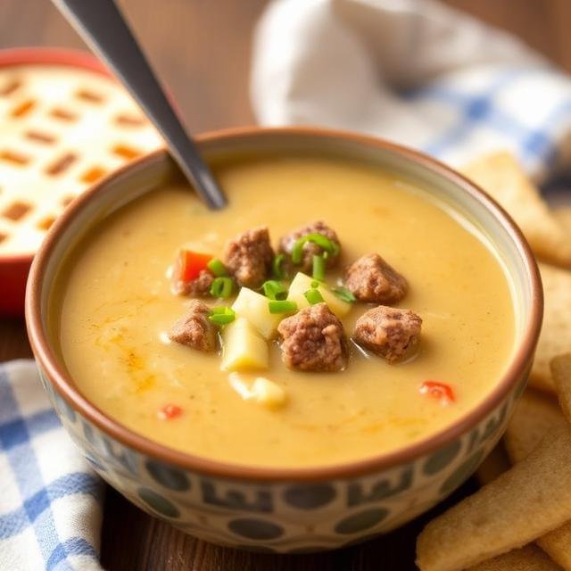 Cheeseburger Soup