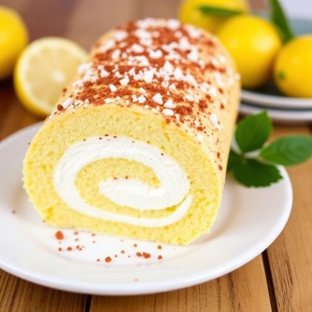 Lemon Swiss Roll