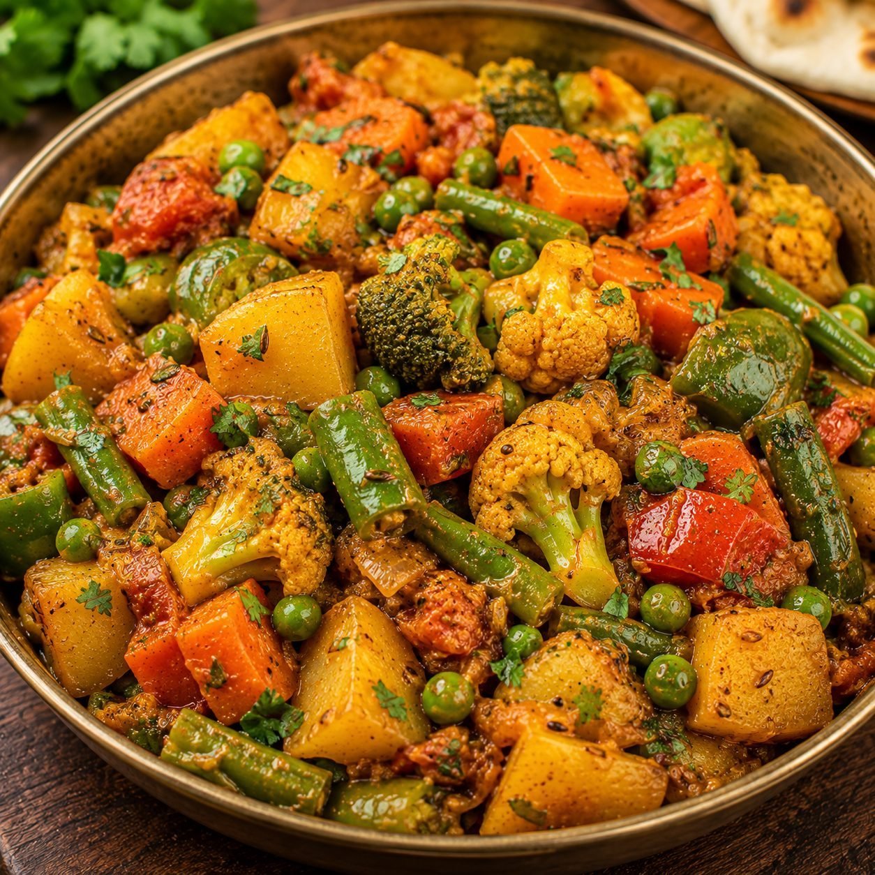Indian Mix Veg Recipe | Restaurant-Style Mixed Vegetable Curry