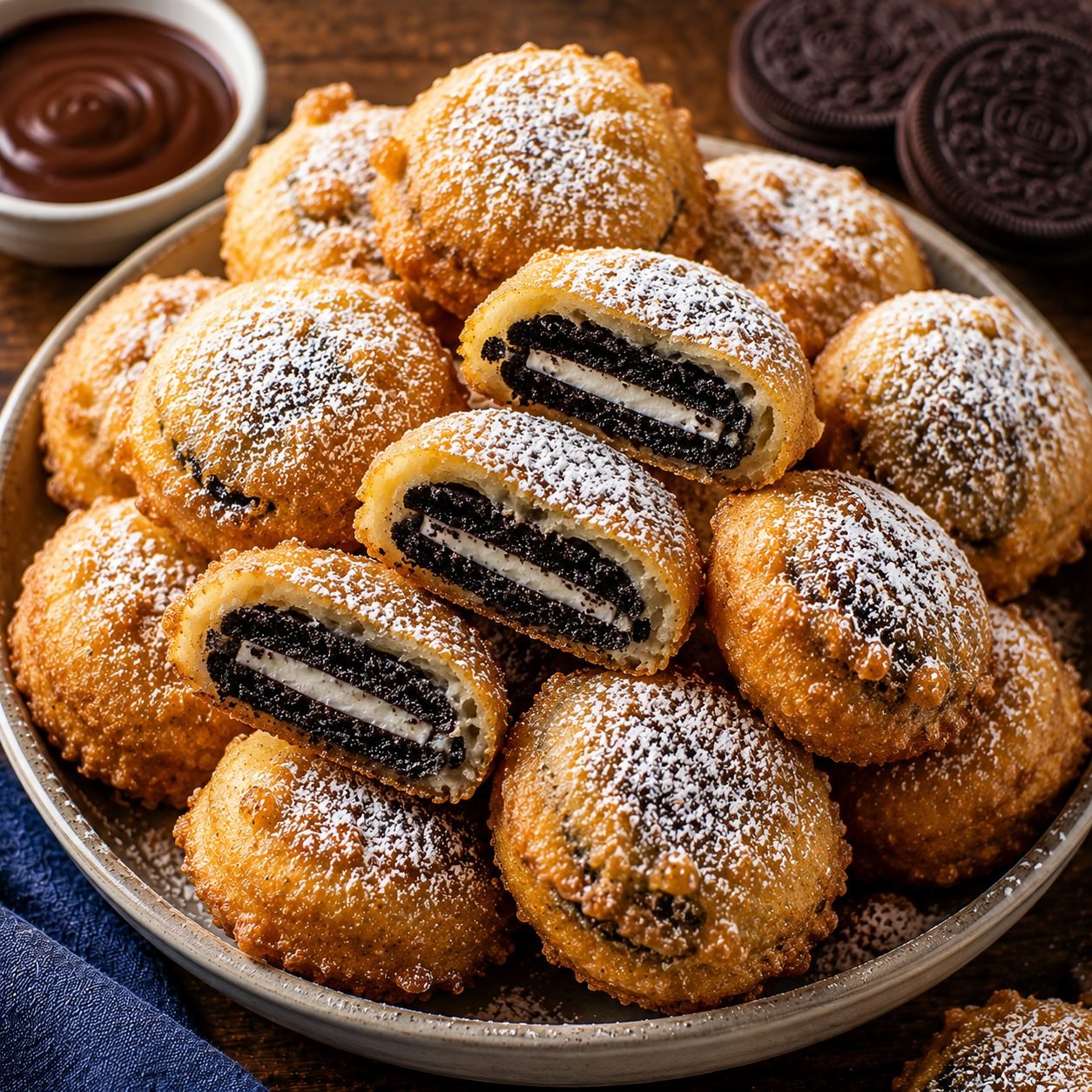 Deep-Fried Oreos Recipe | Crispy Fair-Style Chocolate Sandwich Cookies