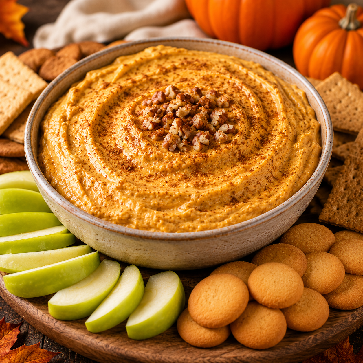 Pumpkin Dip | Creamy & Easy Pumpkin Spice Party Dip