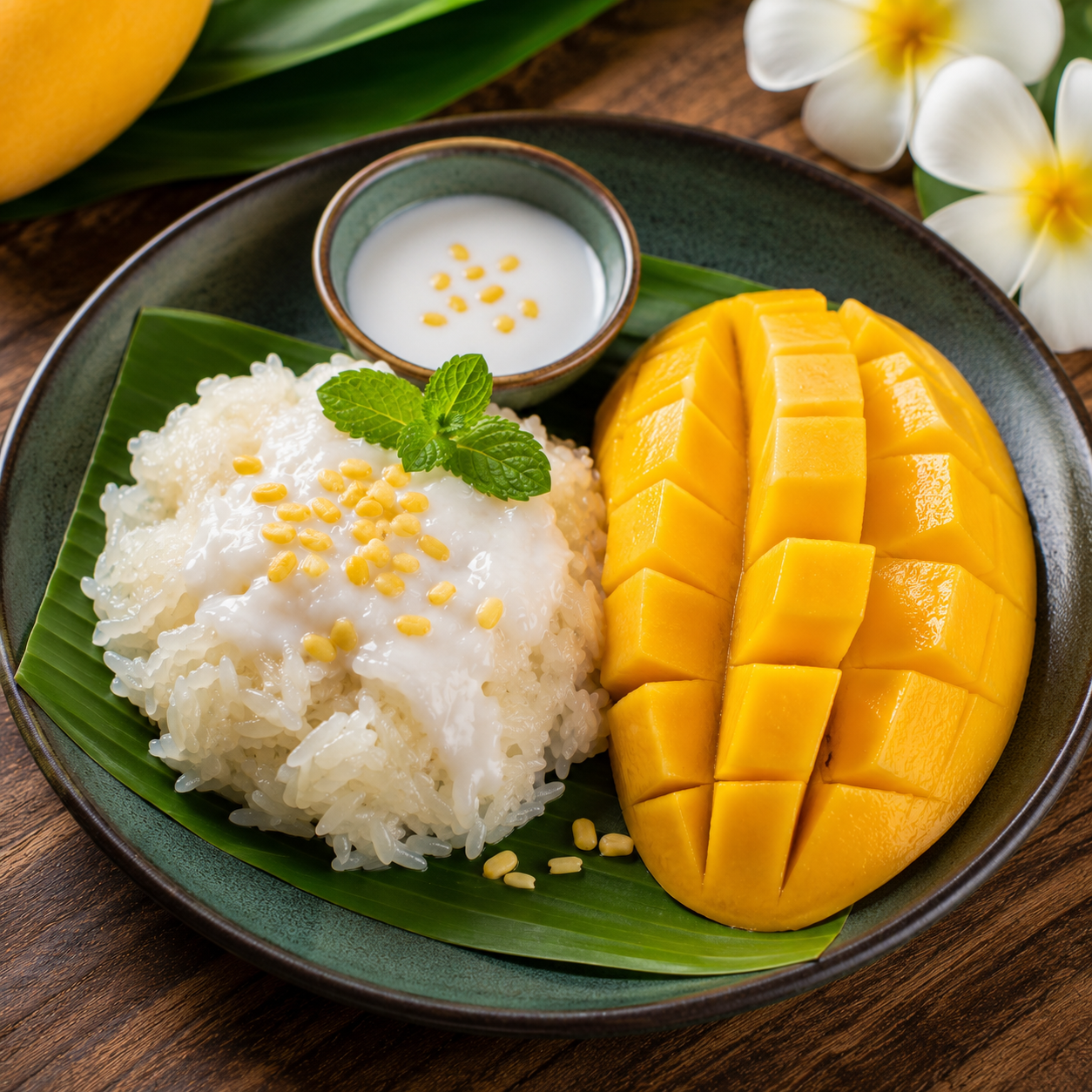 Thai Mango Sticky Rice Recipe | Authentic Khao Niao Mamuang Dessert