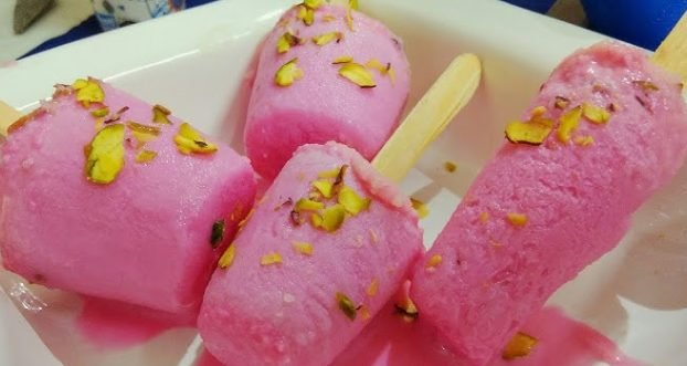 Rose Kulfi