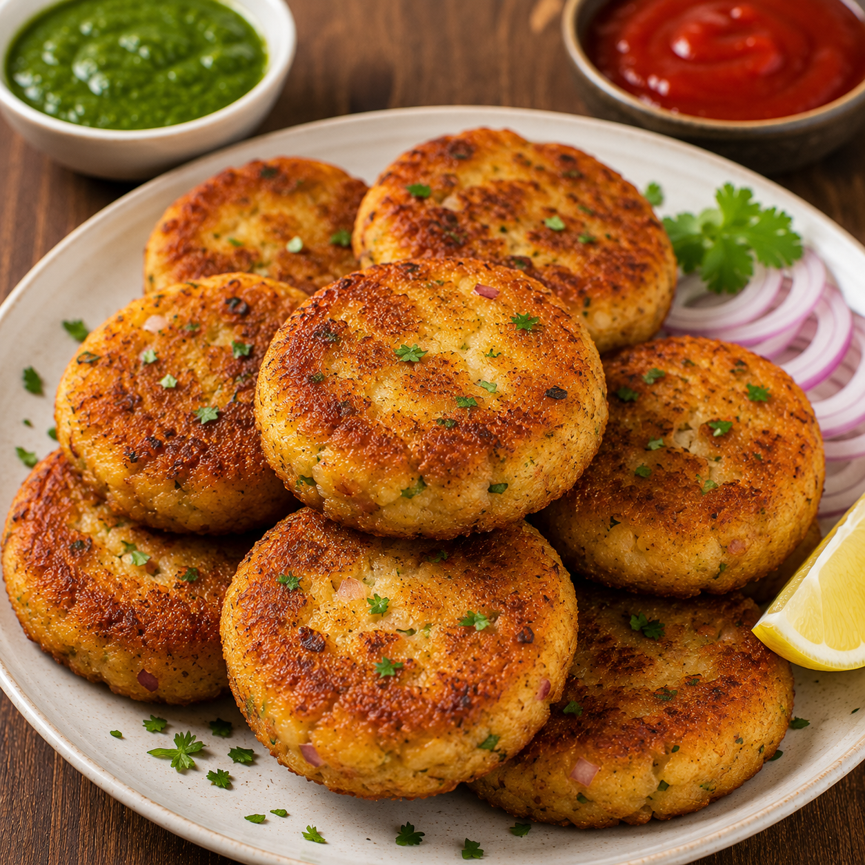 Potato Cutlets | Crispy Golden Potato Patties Recipe