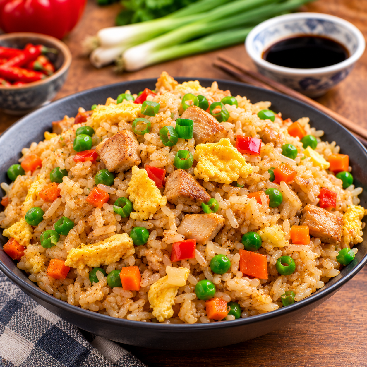 Classic Chinese Fried Rice | Easy Restaurant-Style Fried Rice Recipe