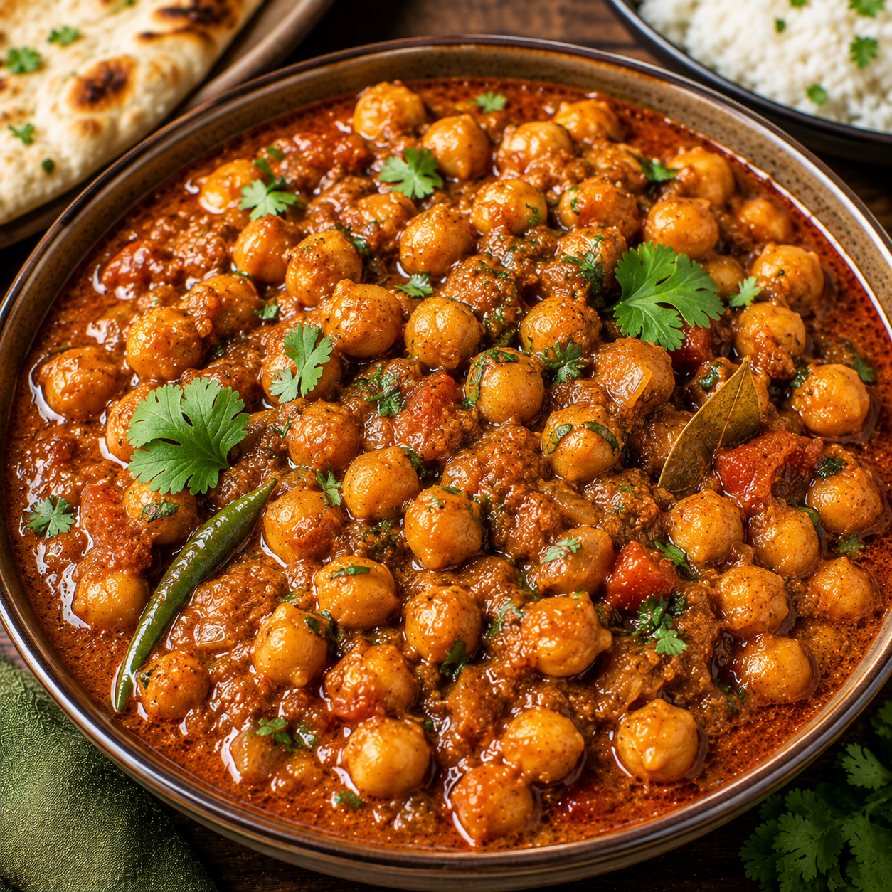 Chickpea Curry | Hearty & Flavorful Homemade Chickpea Curry