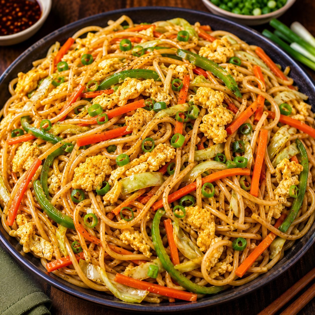 Egg Chow Mein Recipe | Easy Chinese-Style Egg Noodles Stir-Fry