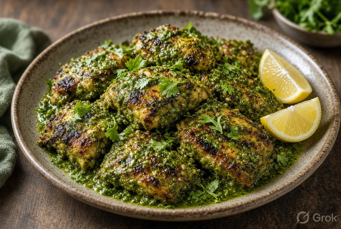 Green Masala Fish