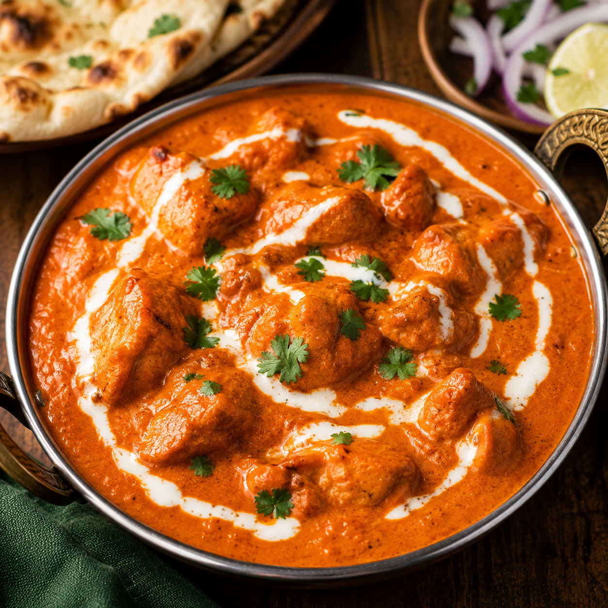 Indian Butter Chicken | Creamy Restaurant-Style Chicken Makhani