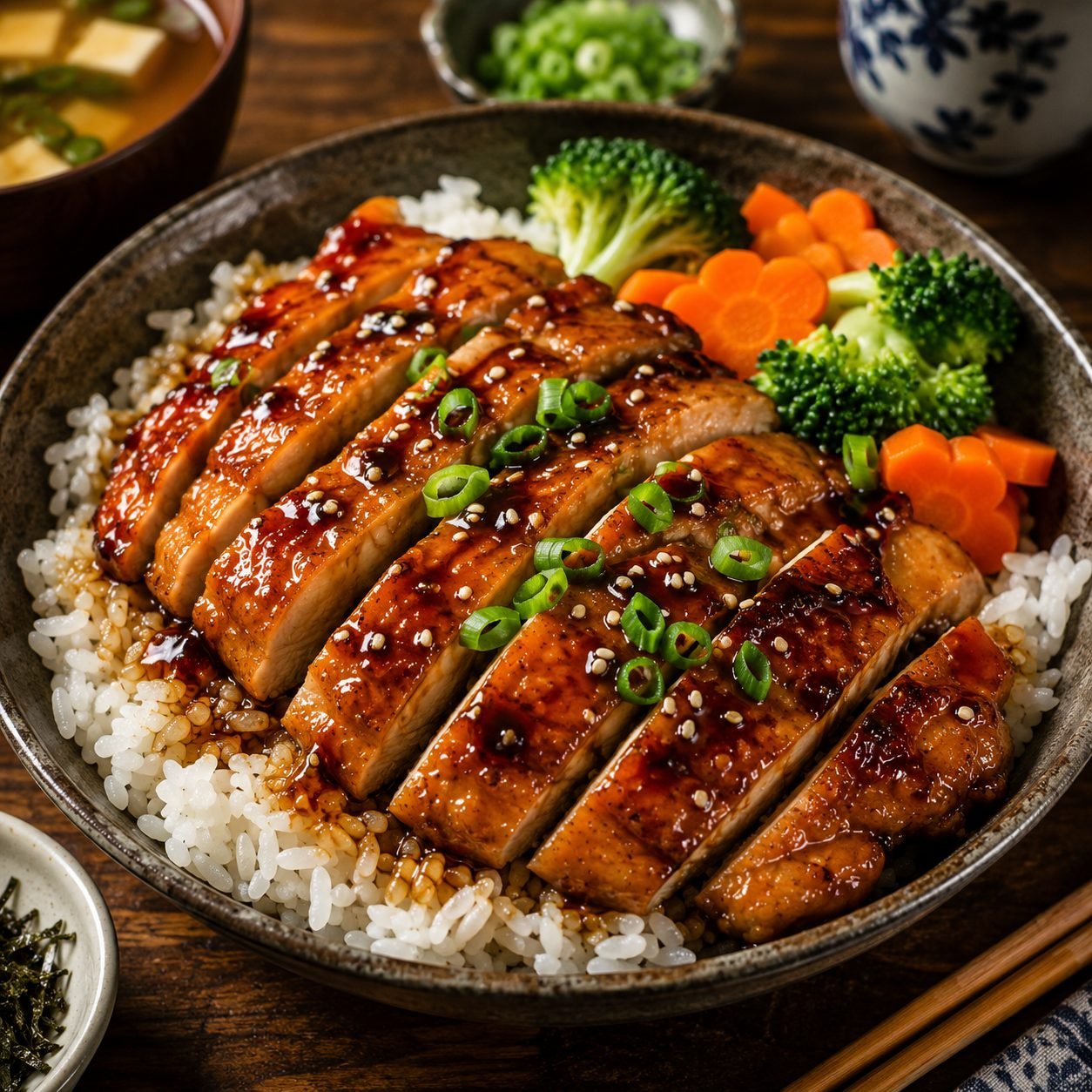 Japanese Teriyaki Chicken Recipe | Easy Glazed Chicken with Homemade Teriyaki Sauce