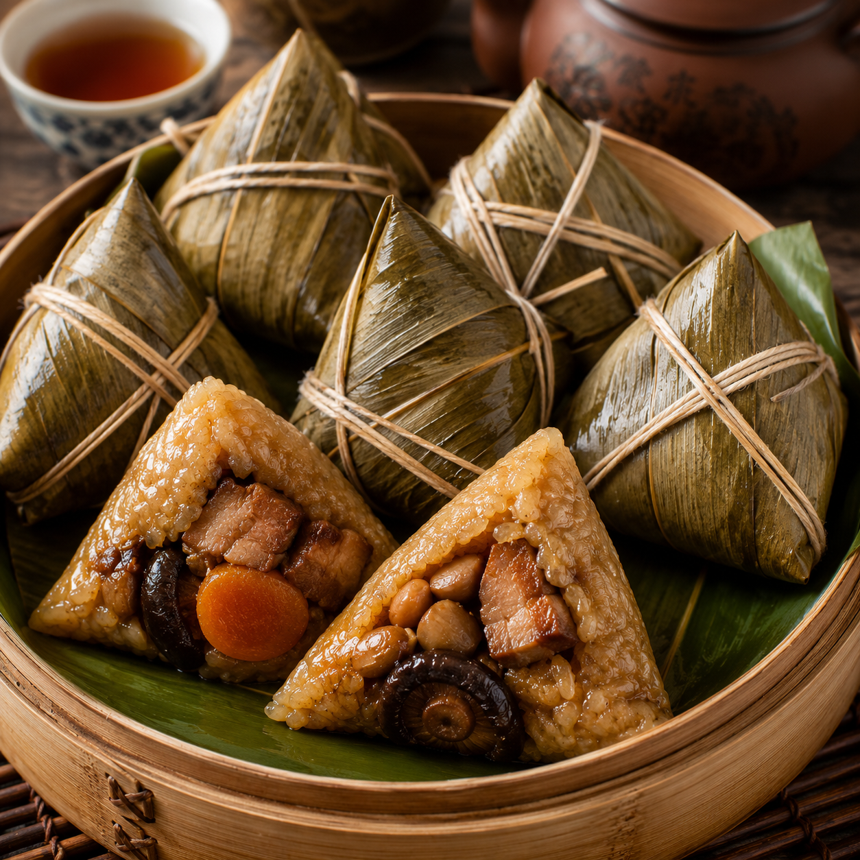 Chimaki |  Japanese Bamboo Leaf Sticky Rice Dumplings