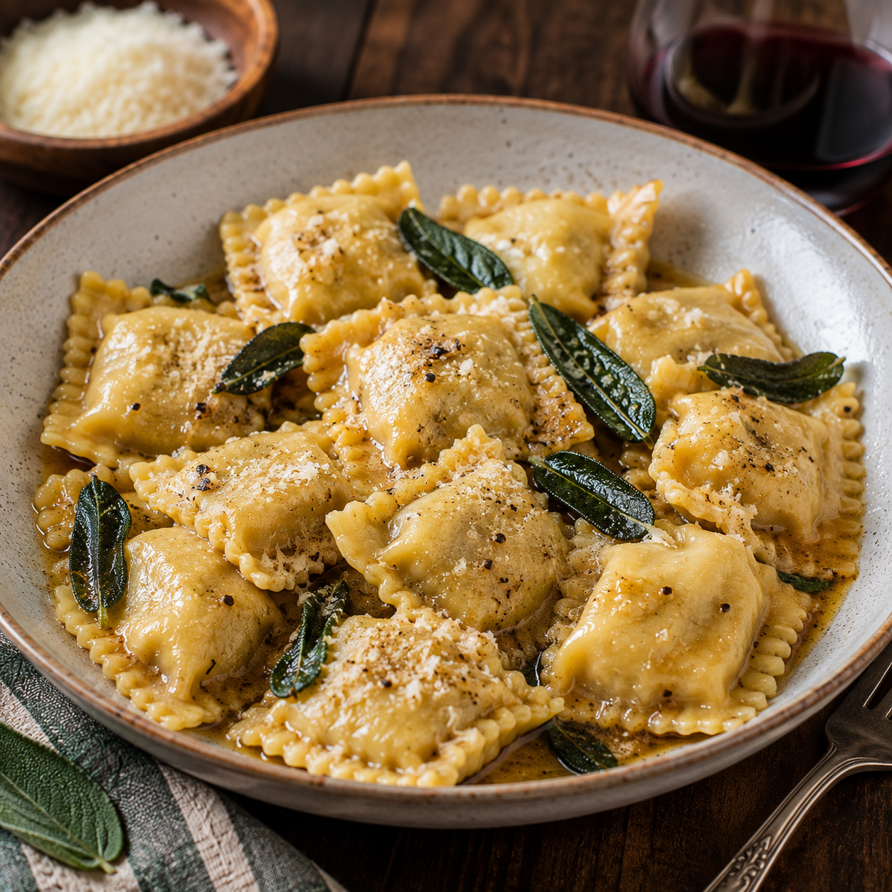 Agnolotti Recipe | Classic Italian Stuffed Pasta with Ricotta & Spinach