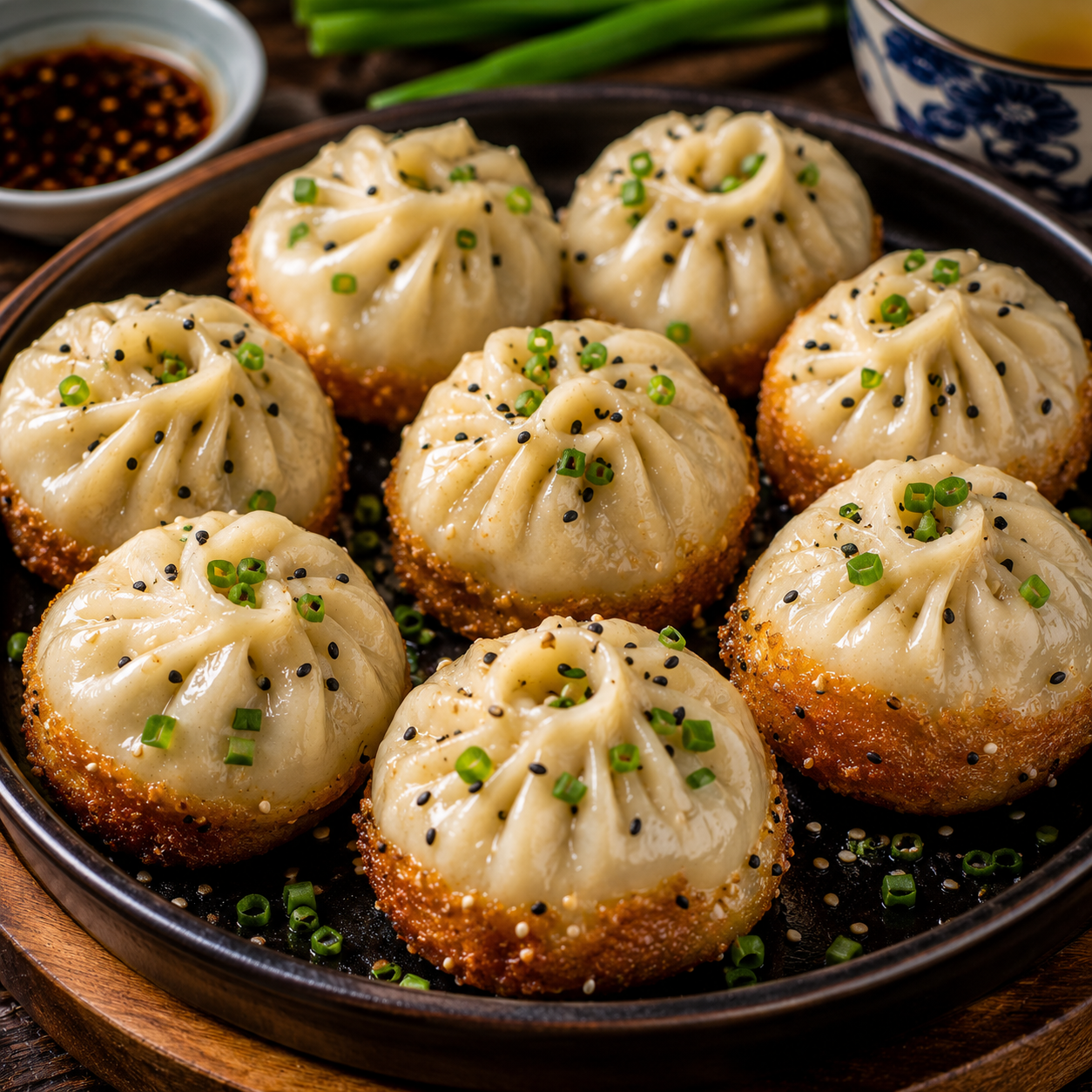 Shengjian Bao | Crispy-Bottom Chinese Soup Dumplings