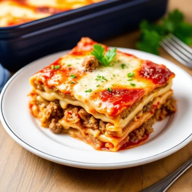 Classic Beef Lasagna