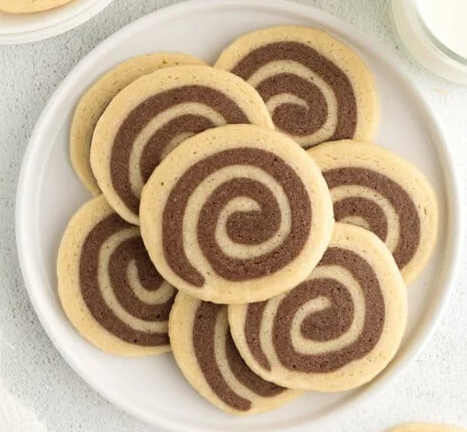 Vanilla Swirl Butter Cookies