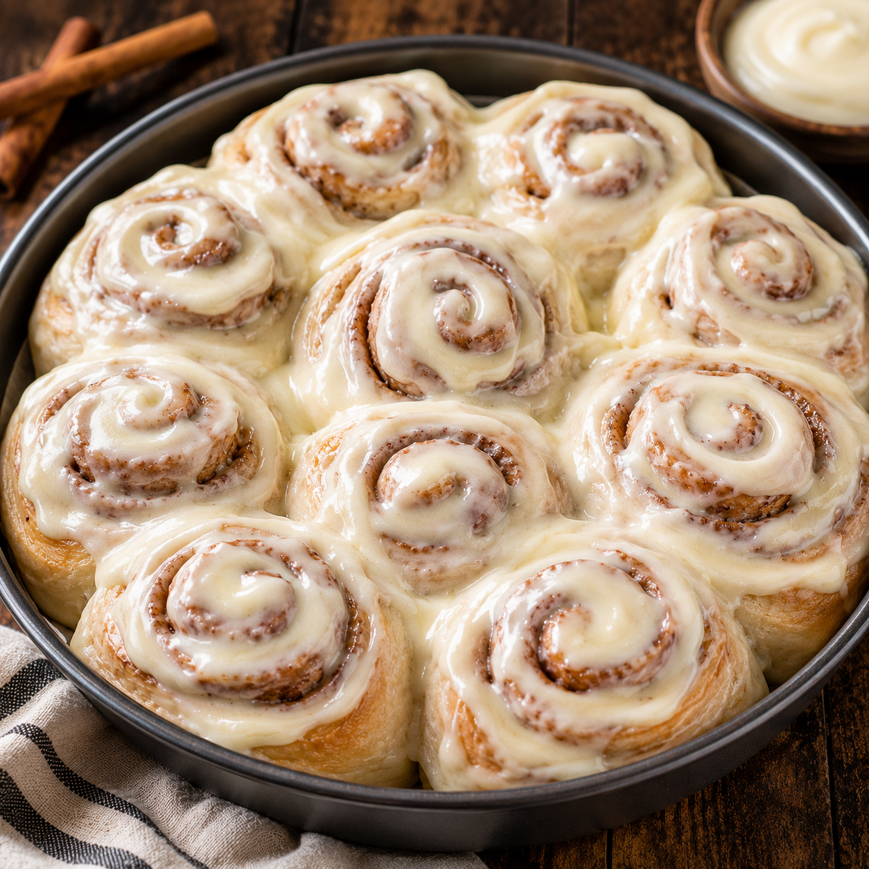 Cream Cheese Cinnamon Rolls Recipe | Soft, Gooey & Frosted Cinnamon Rolls