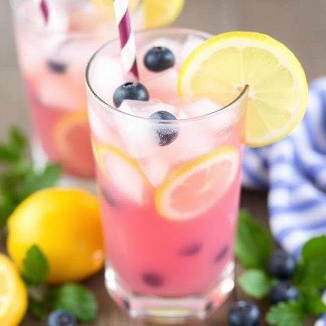 Blueberry Lemon Cooler