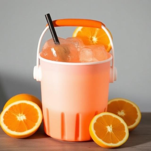 Orange Sunrise Cooler